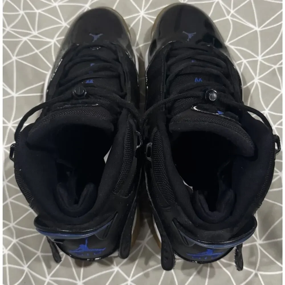 Nike Air Jordan 6 Rings Space Jam Black Blue 322992-016 Men’s Size 9.5